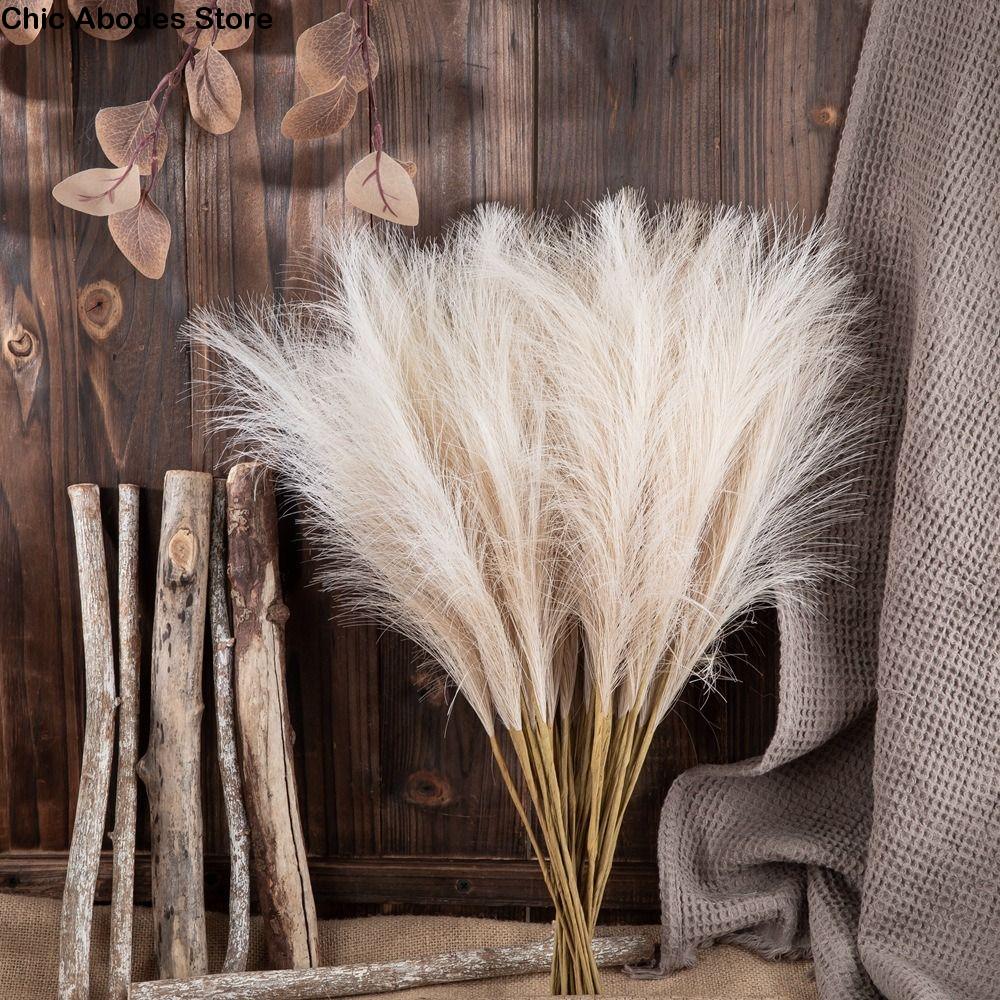 Creative Simulation For Home Decoration Bedroom Living Room Plante Fake Flowers Artificial Reed Artificial Flower Pampas Grass