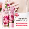 Rose Body Lotion SADOER Hyaluronic Acid Whitening Hydrating Hydrating