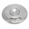 Round Measuring Ruler Stainless Steel Curve Measuring Rolling Ruler Portable Fingertip Toy