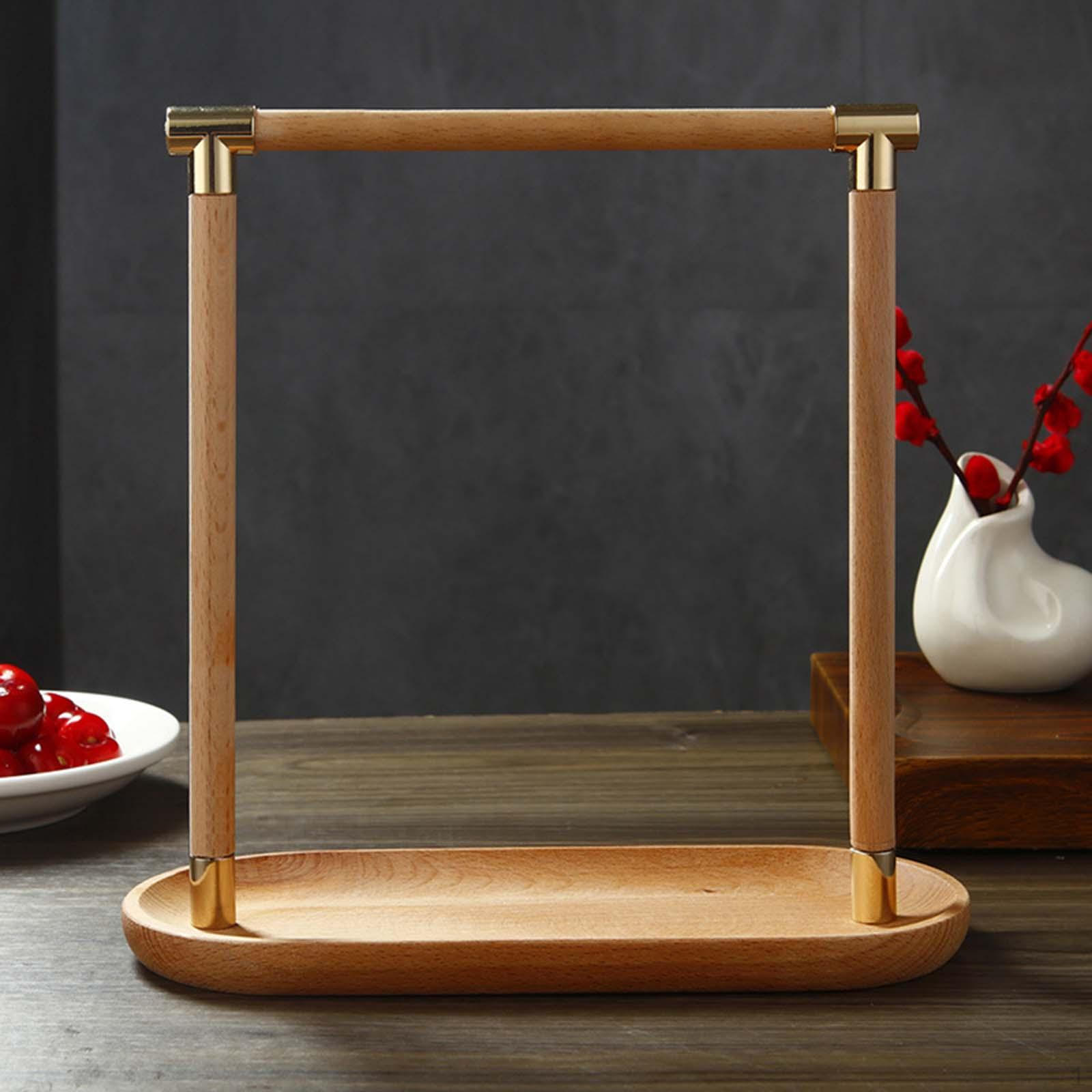 

Органайзер Поднос Сервировочный Подарочный Декор Для Дома Многофункциональный Деревянный Хранилище Десертов 23cmx10cmx22cm