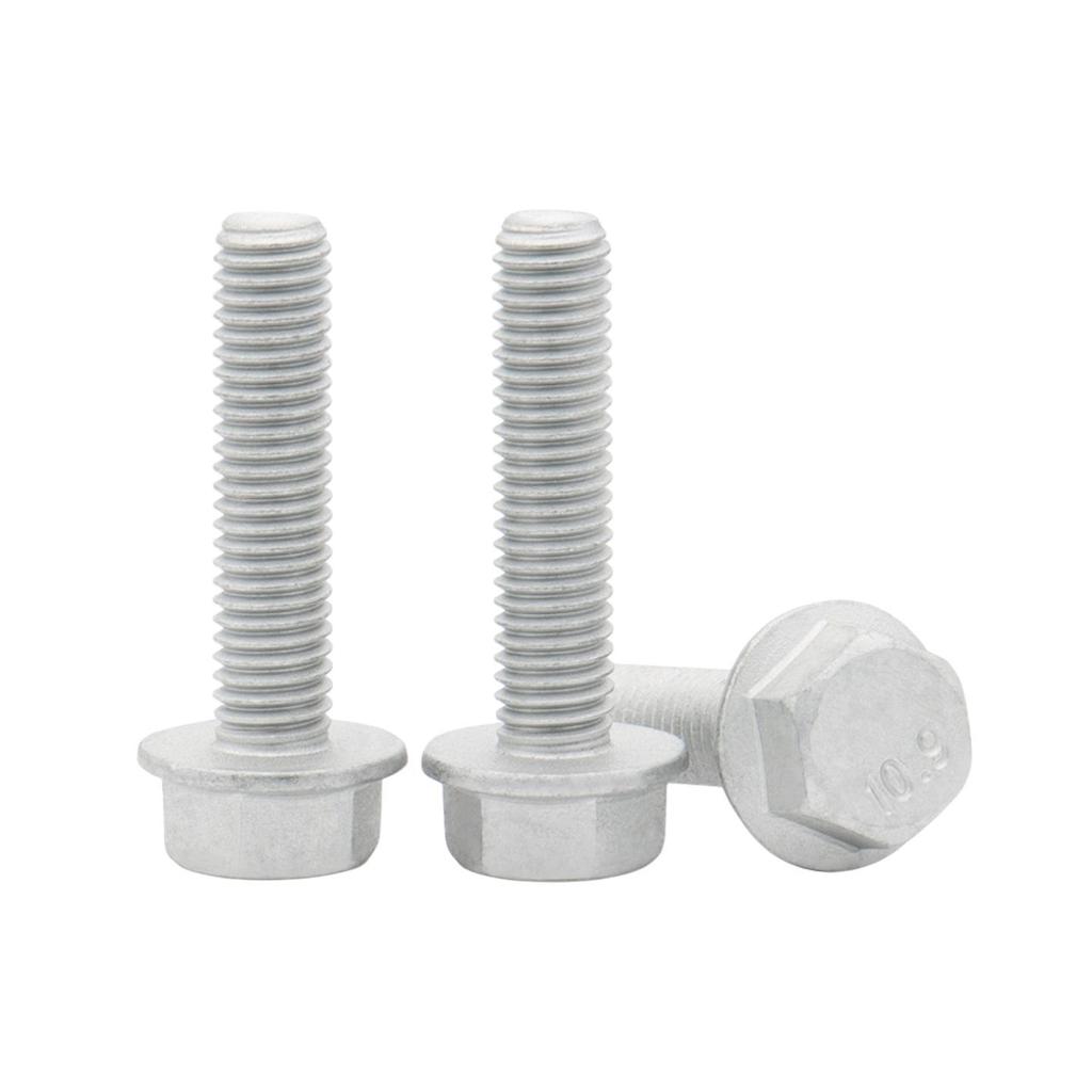 10.9 Grade Dacromet Flange Head Bolt with Washer - M6 M8 M10 M12