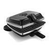 Gaufrier Super 2 - LAGRANGE - Noir - 2 gaufres et 2 croques monsieur - Plaques en fonte d'aluminium