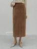 Memua Verite Corduroy Midi Skirt (Navy)