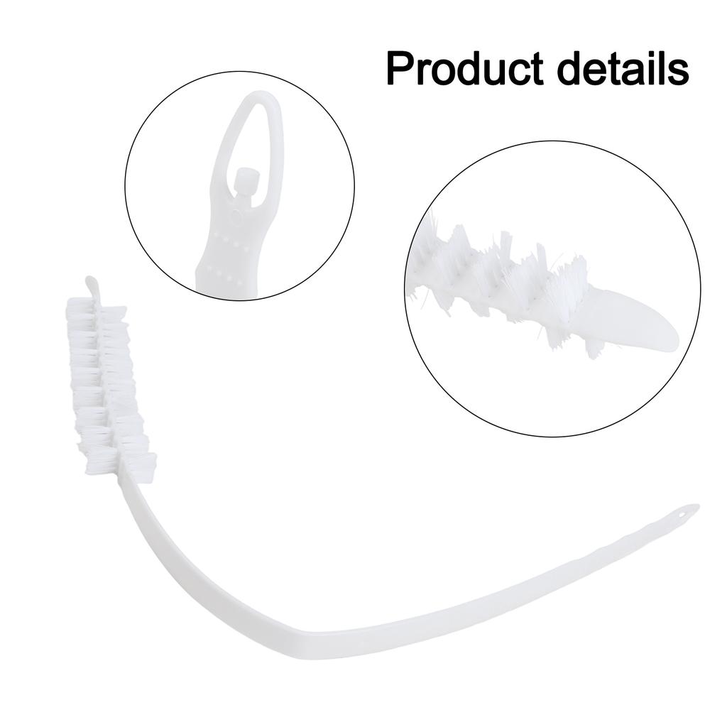 Cleaning Brush with Flexible Shaft for Drum Washing Machine For Inner Cylinder Nylon Bristles Designed to Remove Lint and Dust