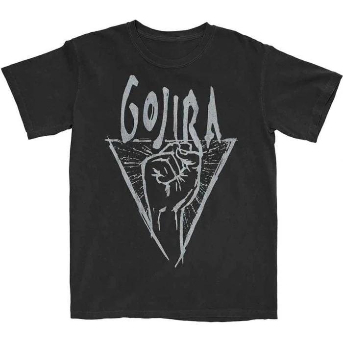 Gorillaz Red Graffiti Logo Print Cotton TShirt Virtual Hip Hop Band Unisex Short Sleeve Tee