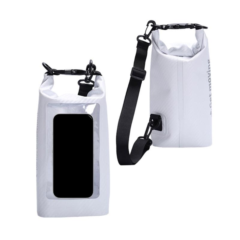 Splashes Proof Dry Bag With Transparents Window Durability Waterproofed Pouches for Fishing Snorkeling Trip