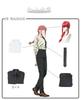 Makima Cosplay Wig Included Anime Chainsaw Man Manga Chain Saw Man Makima Costume Set Halloween Costume Photoshoot Costume Event M [CR ROLECOS]