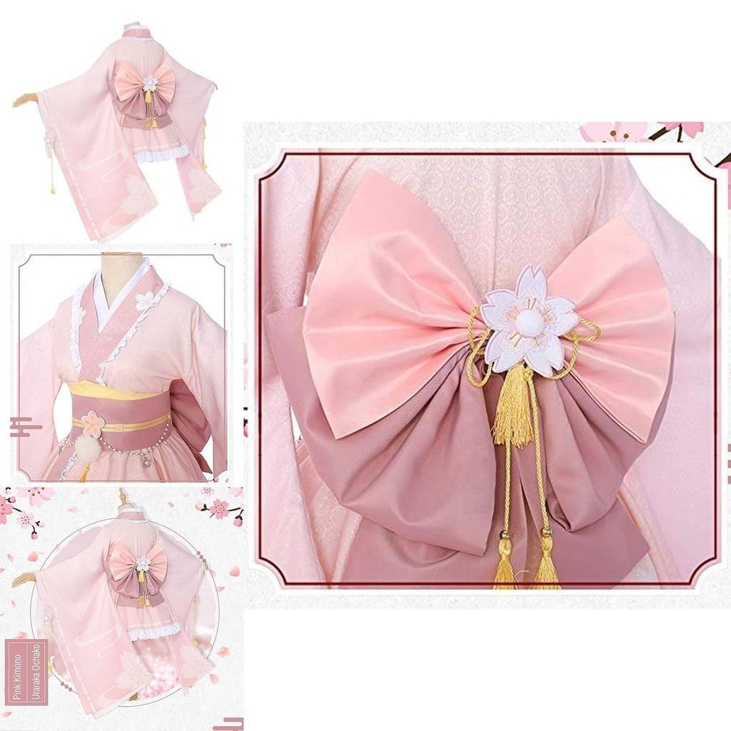 My Hero Academia Cosplay Costume With Elegant Ri-dayo Ochako Kimono