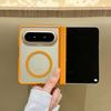 Applicable To Huawei PuraXMax Folding Screen Mobile Phone Case Double Central Axis Hinge Magnetic Skin Suction Matte Anti-drop