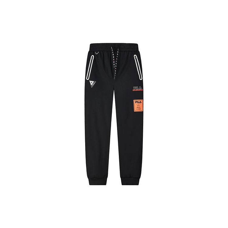 New FILA X MIHARA YASUHIRO/ Knitted Sports Pants Men's Black F11M123603F-BK