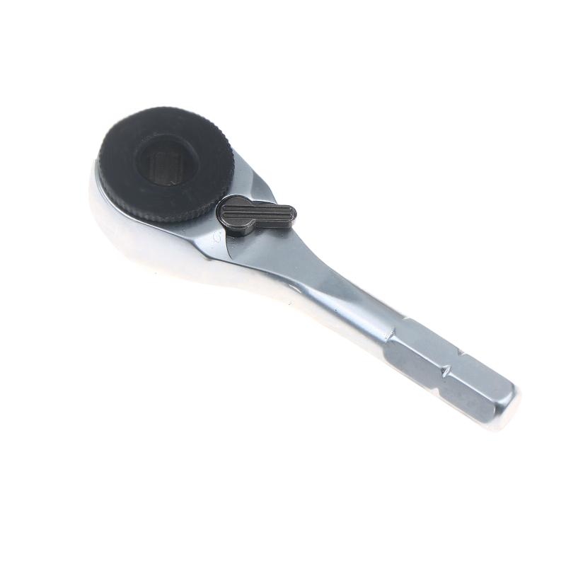 New Socket Torque Wrench Hand Tools 6.35Mm Screwdriver Hexagonal Ratchet Wrench Toughbuilt Mechanic Manual Tools