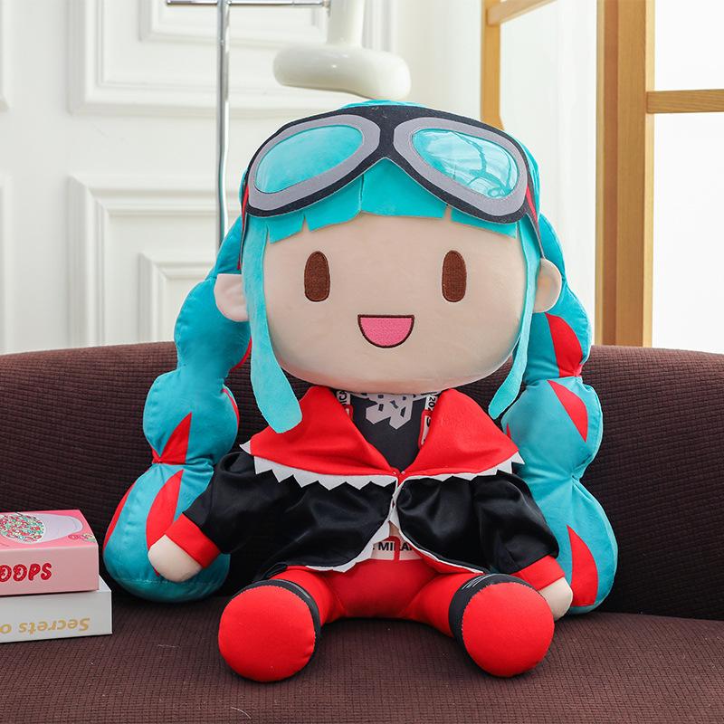 New Hatsune Series Plush Toys for Girls Sleeping At Home Comforting Pillow Cartoon Future Doll Birthday Gift