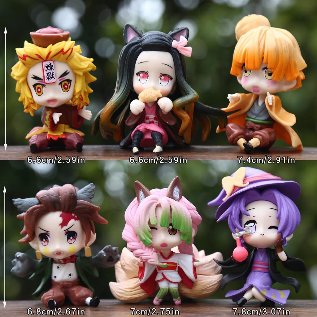

Demon Slayer: Kimetsu No Yaiba Cartoon Boy Handcraft Model Pvc Decor For Play And Display