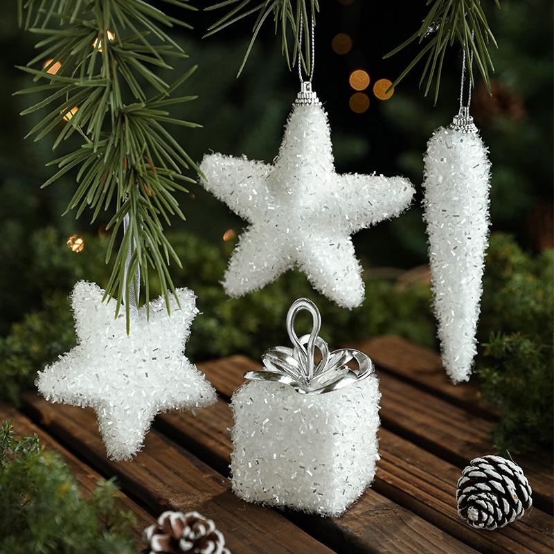 Colorful Christmas Gift Bags & Wedding Decorations: Foam Ornaments & Scene Props for Christmas Trees.
