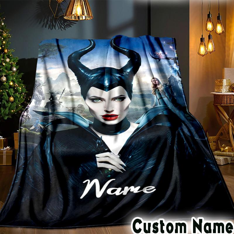 Custom Name Villains Blanket Bedding Blanket Picnic Blanket for Women Men, Throw Blankets for Couch Bed, Christmas and Halloween Gifts
