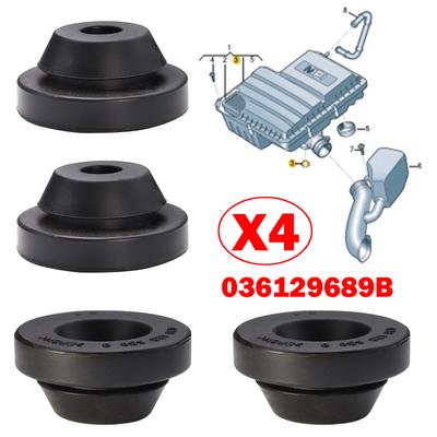 4x Luftfilterreiniger Puffergehäuse Gummiabdeckung Buchsenhalterung für SKODA FABIA OCTAVIA RAPID ROOMSTER SUPERB YETI 036129689B