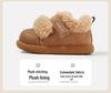 2025 Winter Toddler Boys' Non-slip Velvet-lined Casual Soft Sole Shoes