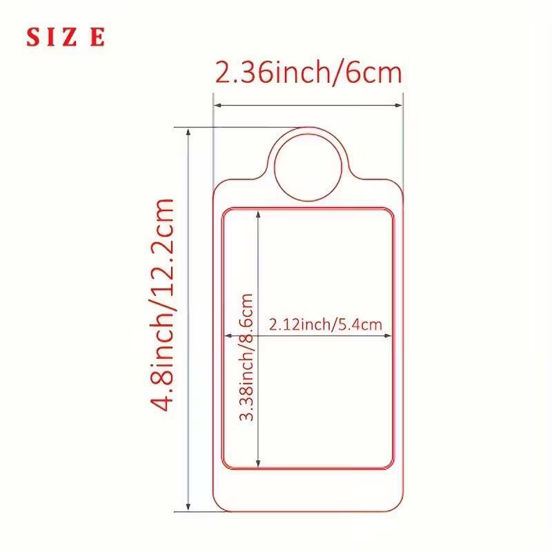 Professioneller ID-Ausweishalter mit ausziehbarem Rollclip, durchsichtiger Kartenhalter und Halsband für Büro, Sicherheit, Arbeitsplatz