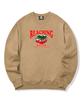 TRIPSHION Snowy Cherry Graphic Crew Neck - Beige