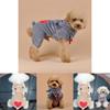 Cozy Fleece Bear Costume For Small Dogs Perfect For Winter And Autumn Days