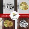 Universal Spherical Door Lock for Bedroom/Bathroom - Classic Round Design