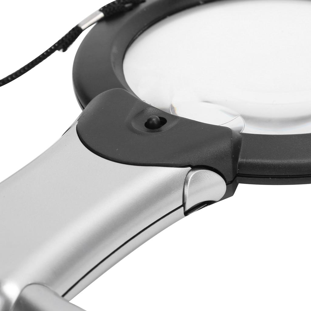 26X Dual LED Reading Magnifier Handheld Neck Wearing MultiFunction Table Working Magnifying Glass