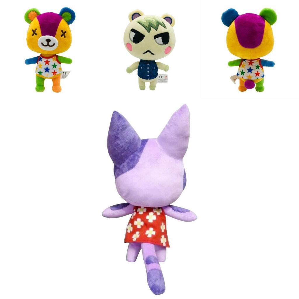 Charming Animal Crossing Stitches Bob Marshal Raymond Stuffed Doll For Kids And Fans