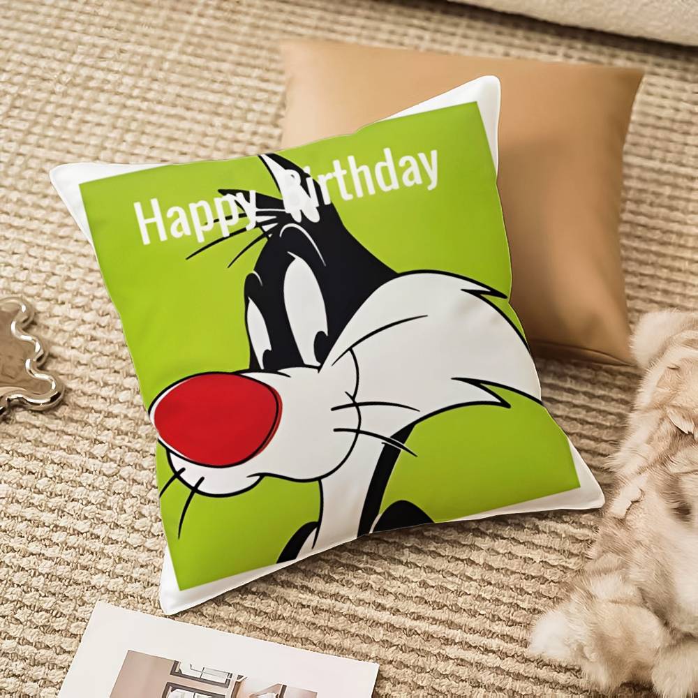 Sylvester Pillow Case Anti-dustmite Invisible zipper Sofa Bed