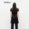 MO&Co. New Chinese Style Acetate Pleated High-Waist Dress