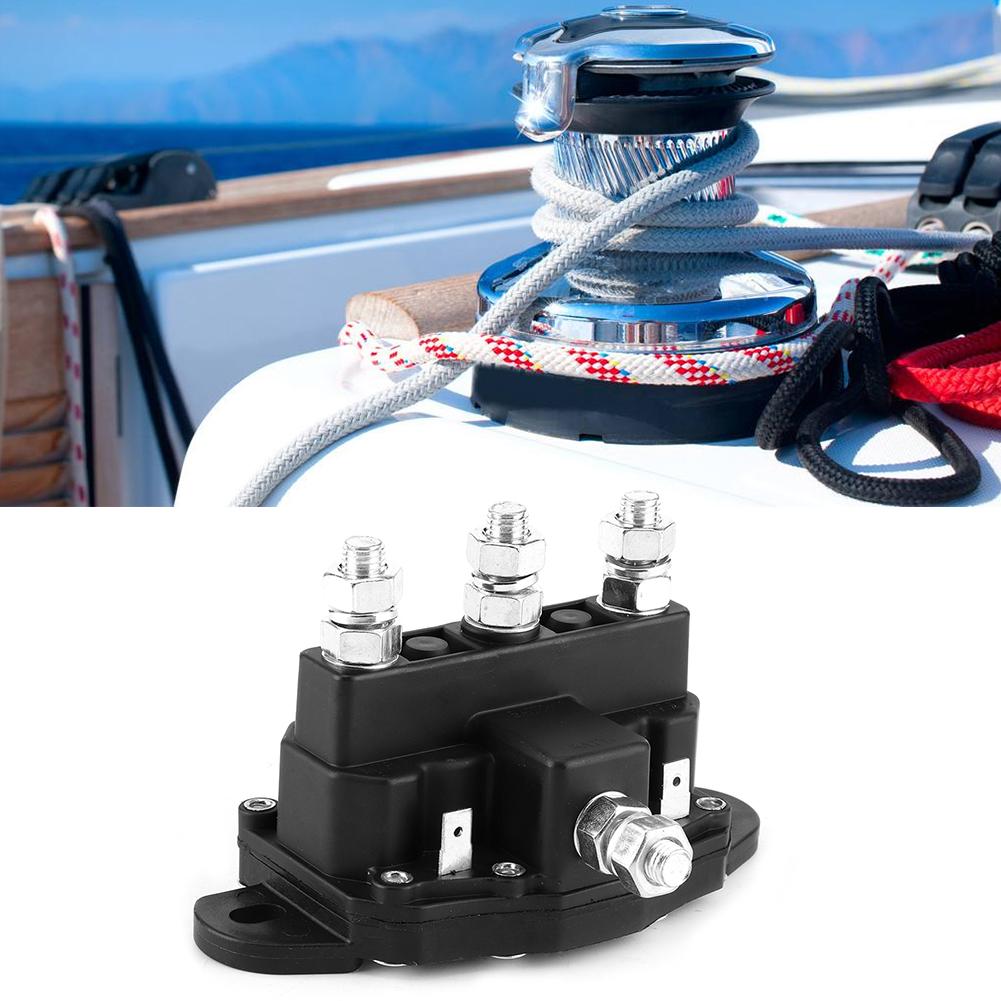 12V Relais Windenmotor Umkehr-Magnetventil Schalter Ersatz Zubehör 24450BX