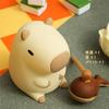 Capybara Lamp | Nursery Night Light | USB Rechargeable Capybara Shape Touch Control Silicone Lamp for Bedroom, Living Room, Bedside