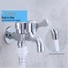 Dual-Outlet Washing Machine Faucet