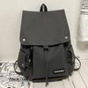 School Bag Elementary School Girl College Student Junior High School Student Burgundy Backpack Male Backpack