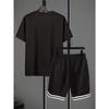 Summer Best-selling Children's Short Sleeved Shorts Set with Letter Patterns Printed On Them