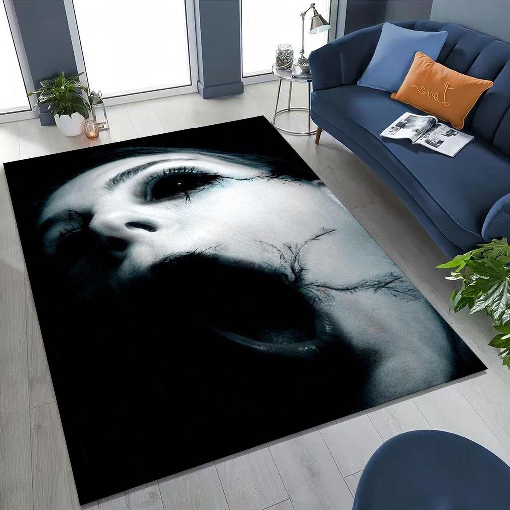 27 Style Terrifying Ghost Spirit Apparition Specter Gothic Rug for Bedroom Living Room Sofa Home Doormat Decor,Non-slip FloorMat