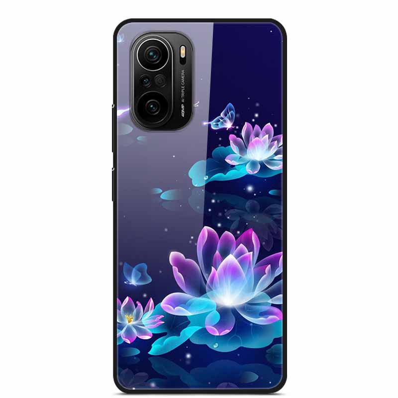 For Xiaomi Poco F3 Case Tempered Glass Hard PC Phone Back Cover For Xiaomi POCO F3 5G Cases Shells PocoF3 F 3 2021 6.67'' Coque