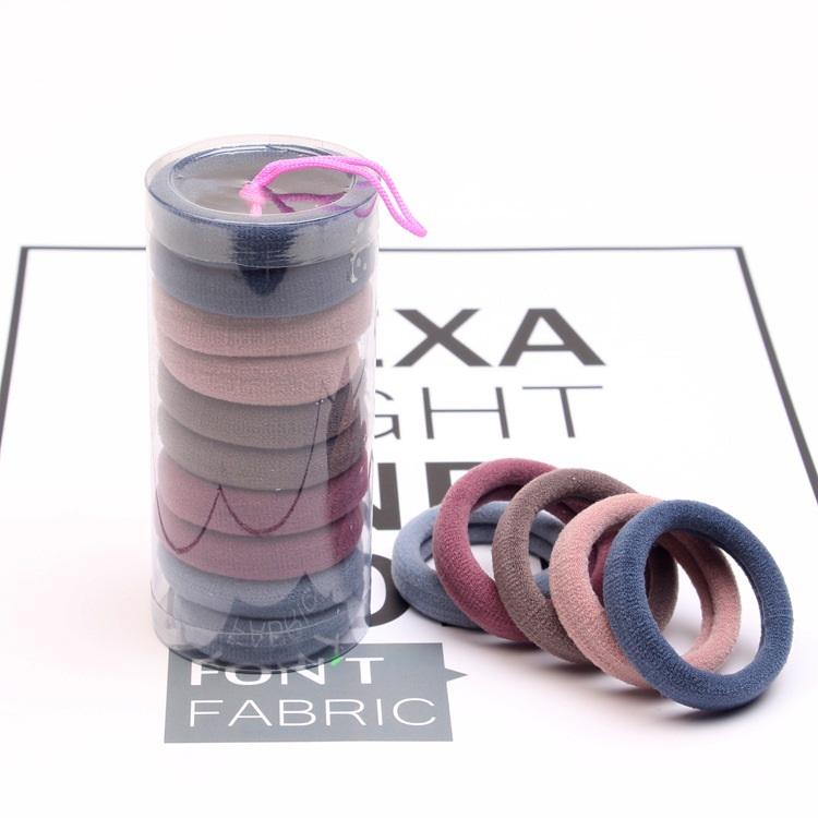 Ayseguney Solid color seamless head rope For Girl Hair Ties Accessories Scrunchy Hairgrip