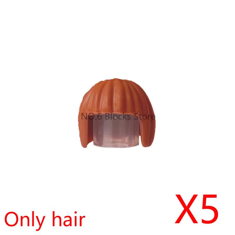 City Building Blocks Body Character Clothing Head Face DIY Parts Hair Expression Accessories Figure Headwear Helmet Bricks Toys