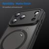 luxury solid color Magsafe magnetic shockproof cover for iPhone 17 Air Pro Max 16E wireless charging business phone case