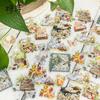 30pcs/1lot Kawaii Stationery Sticker Leisure Life Junk Journal Decorative Scrapbooking DIY Craft Sticker