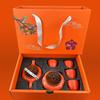 Ruyi Persimmon Tea Set