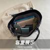 Casual Star Embroidery Women Shoulder Bags Large Capacity Ladies Tote Underarm Bag Daily Versatile Portable Female Handbags