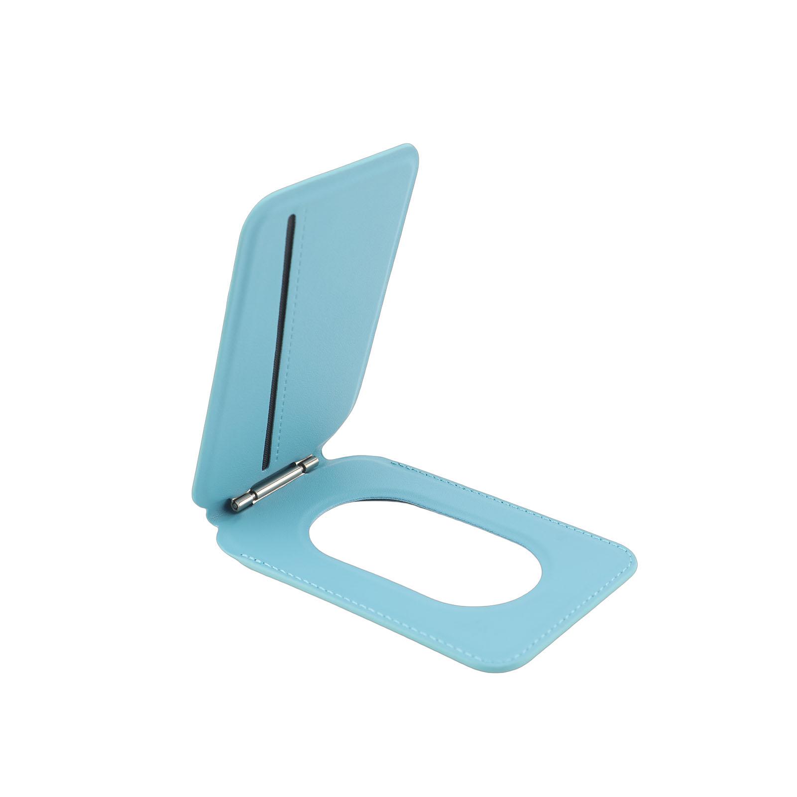 Magnetic Wallet Stand Leather Multi Angle Foldable Rotating Magnetic Card Holder Phone Stand