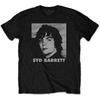 Syd Barrett Headshot T-Shirt Black New
