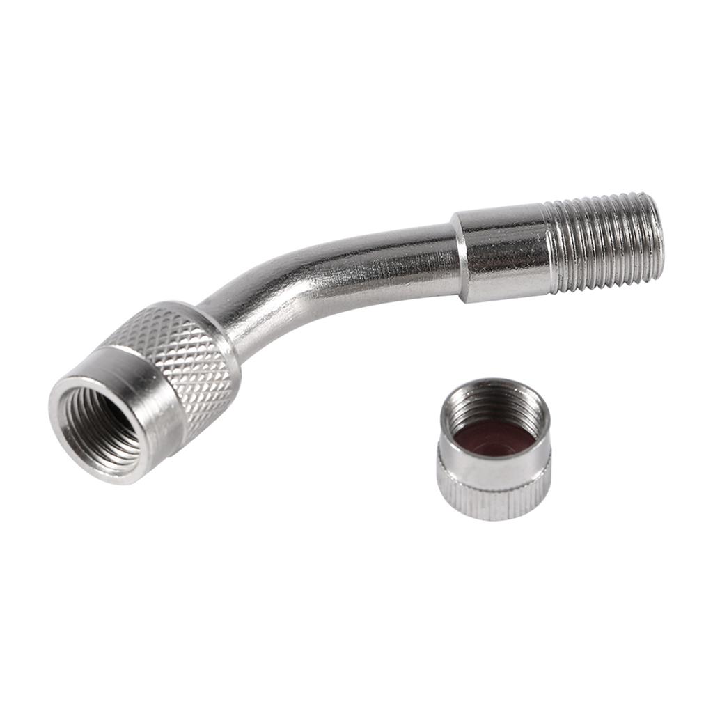 45 Degree Motorcycle Car Tire Stem Extender Tyre Valve Extension Adaptor
