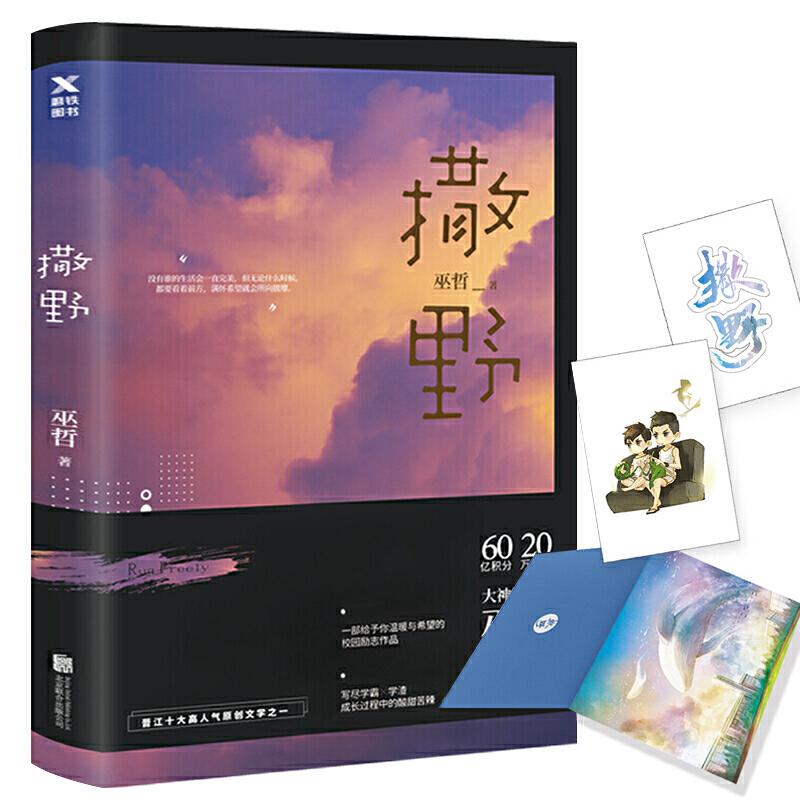 Updated Run Freely Sa Ye Chinese Original Novel Volume 1-3 Gu Fei Jiang Cheng Youth Campus Romance Novels BL Fiction Book