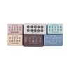 MòMò Beech Wood Retro Seal Set: Number Marks for DIY Planner Decoration