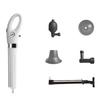 High-Pressure Toilet & Drain Unclogging Tool for Kitchen and Bathroom