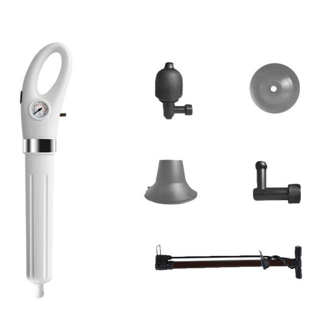 High-Pressure Toilet & Drain Unclogging Tool for Kitchen and Bathroom
