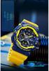 Sanda Men's Dual Display Waterproof Sports Watch: Multifunctional, Luminous, Fashionable, and Versatile for Outdoor Activities.